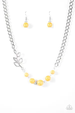 Paparazzi Necklace ~ Autumn Allure - Yellow