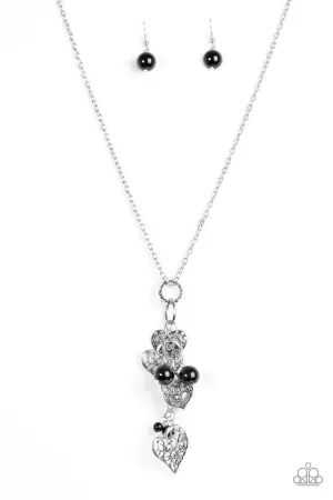 Paparazzi Necklace ~ Take The Plunge - Black