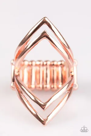 Paparazzi Ring ~ Show Me The Way - Copper