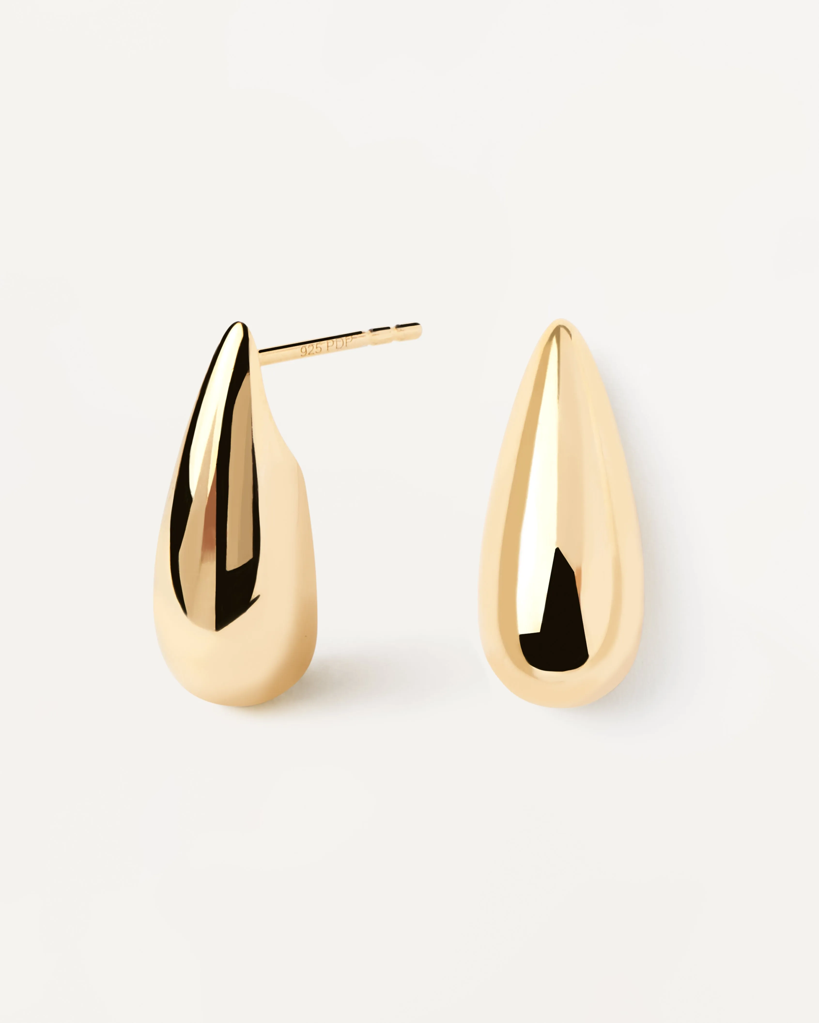 PDPAULA Large Sugar Earrings - Gold