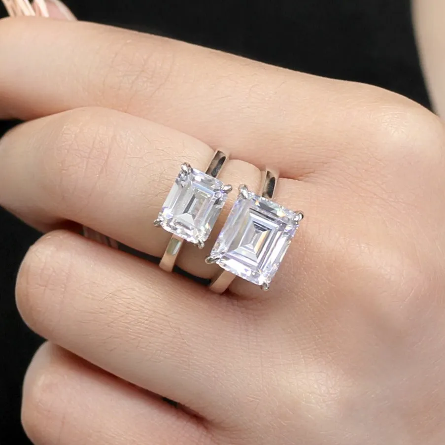 Radiant Emerald Cut Duo