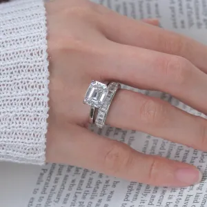 Radiant Emerald Cut Duo