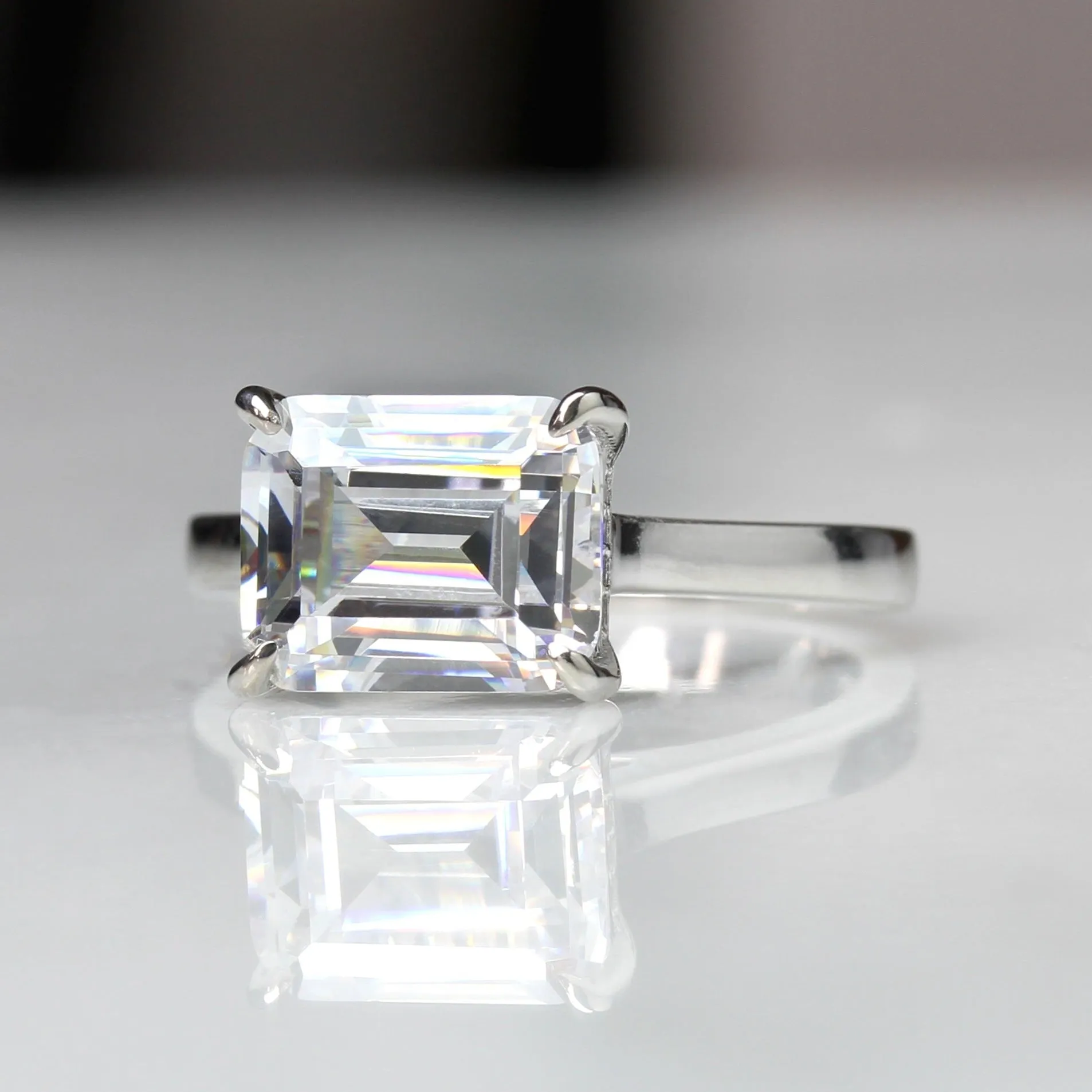 Radiant Emerald Cut Duo