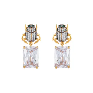 SCARAB DIAMANTE EARRINGS