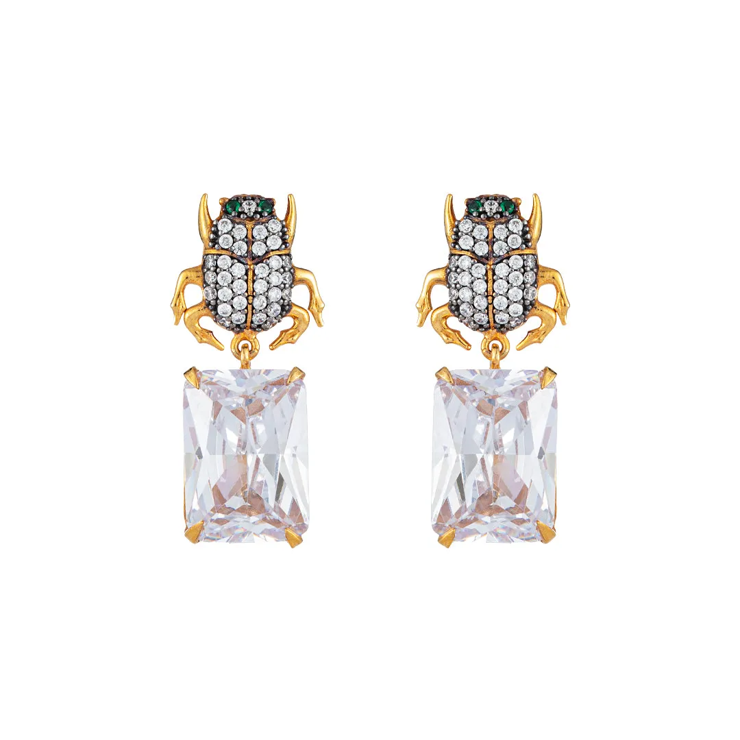 SCARAB DIAMANTE EARRINGS