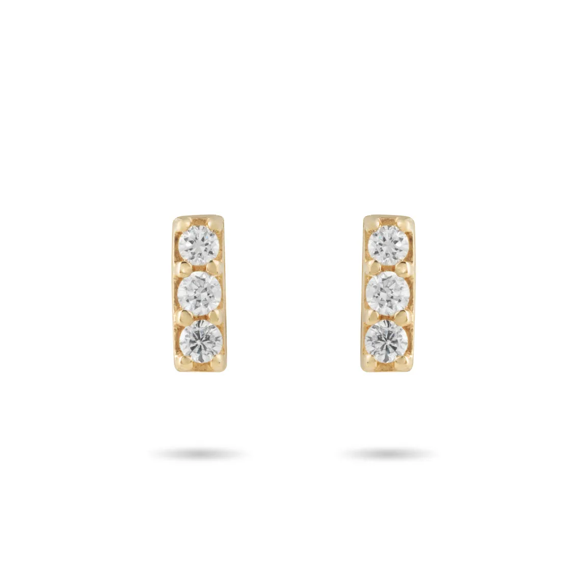 Stone Bar diamonds Stud