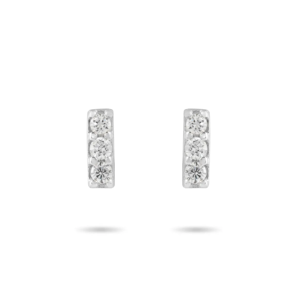 Stone Bar diamonds Stud