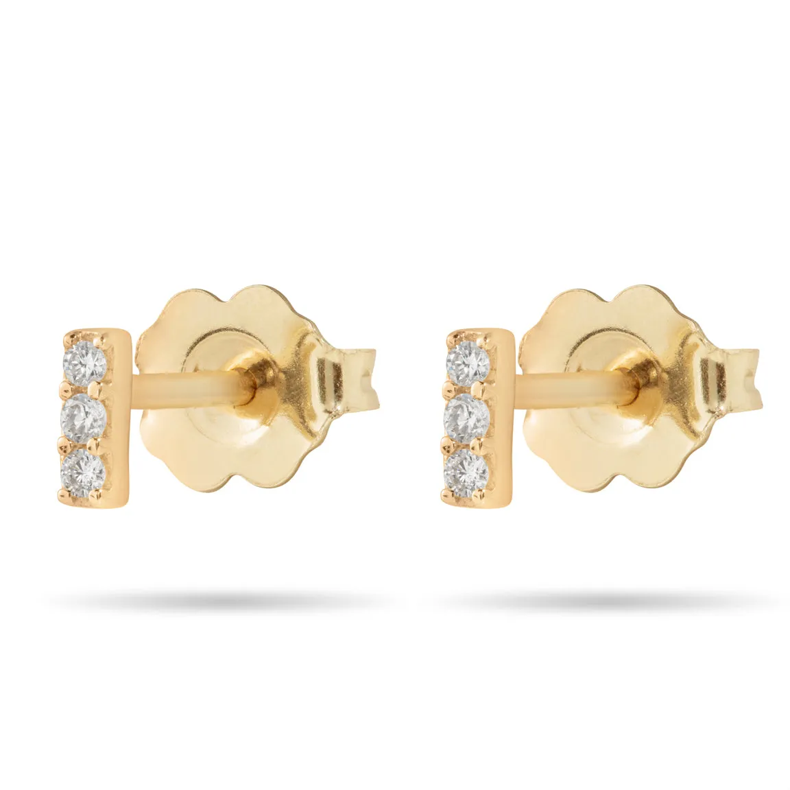 Stone Bar diamonds Stud