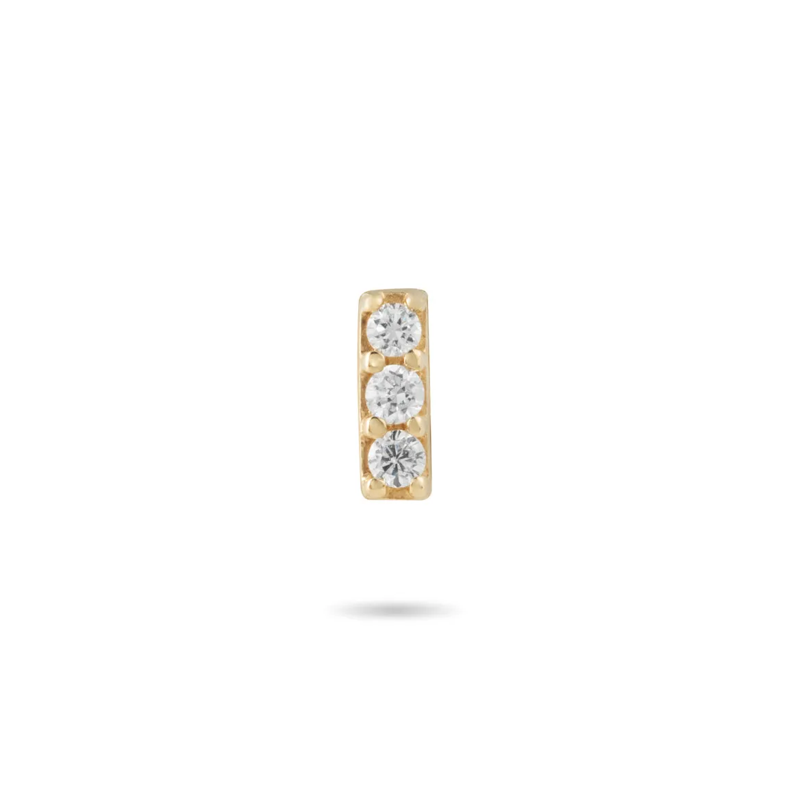 Stone Bar diamonds Stud