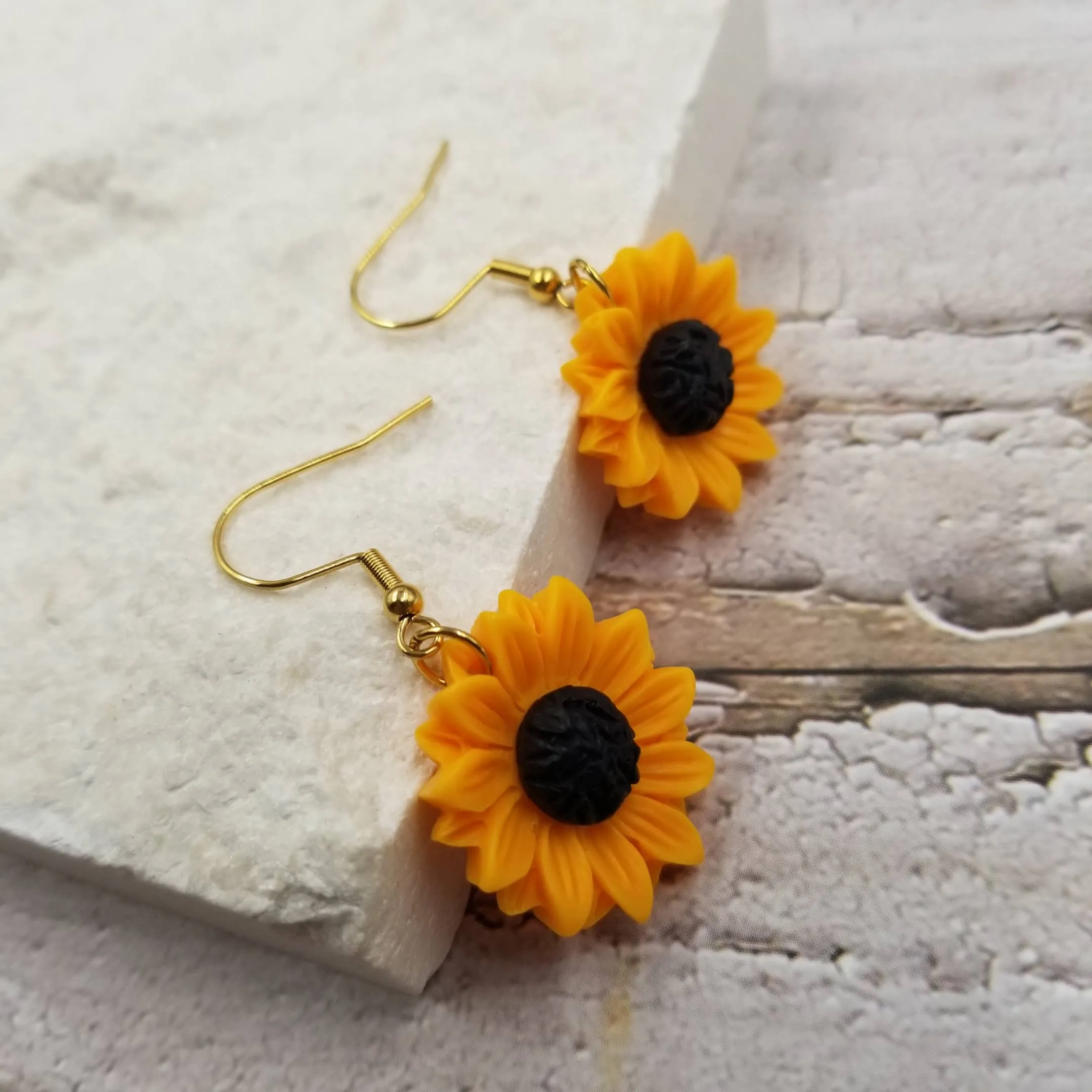 Sunflower Earrings