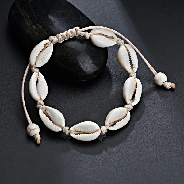 Vintage Sea Shell Anklet Bracelet Strap